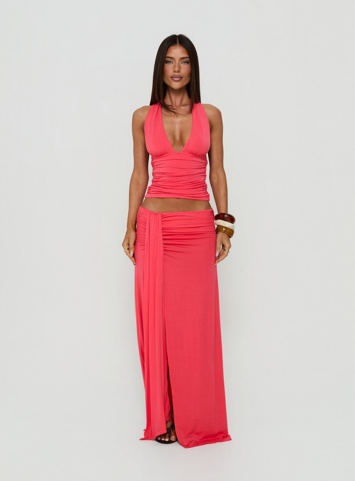 #NOVERA - Top Keerah Guayaba Halter -