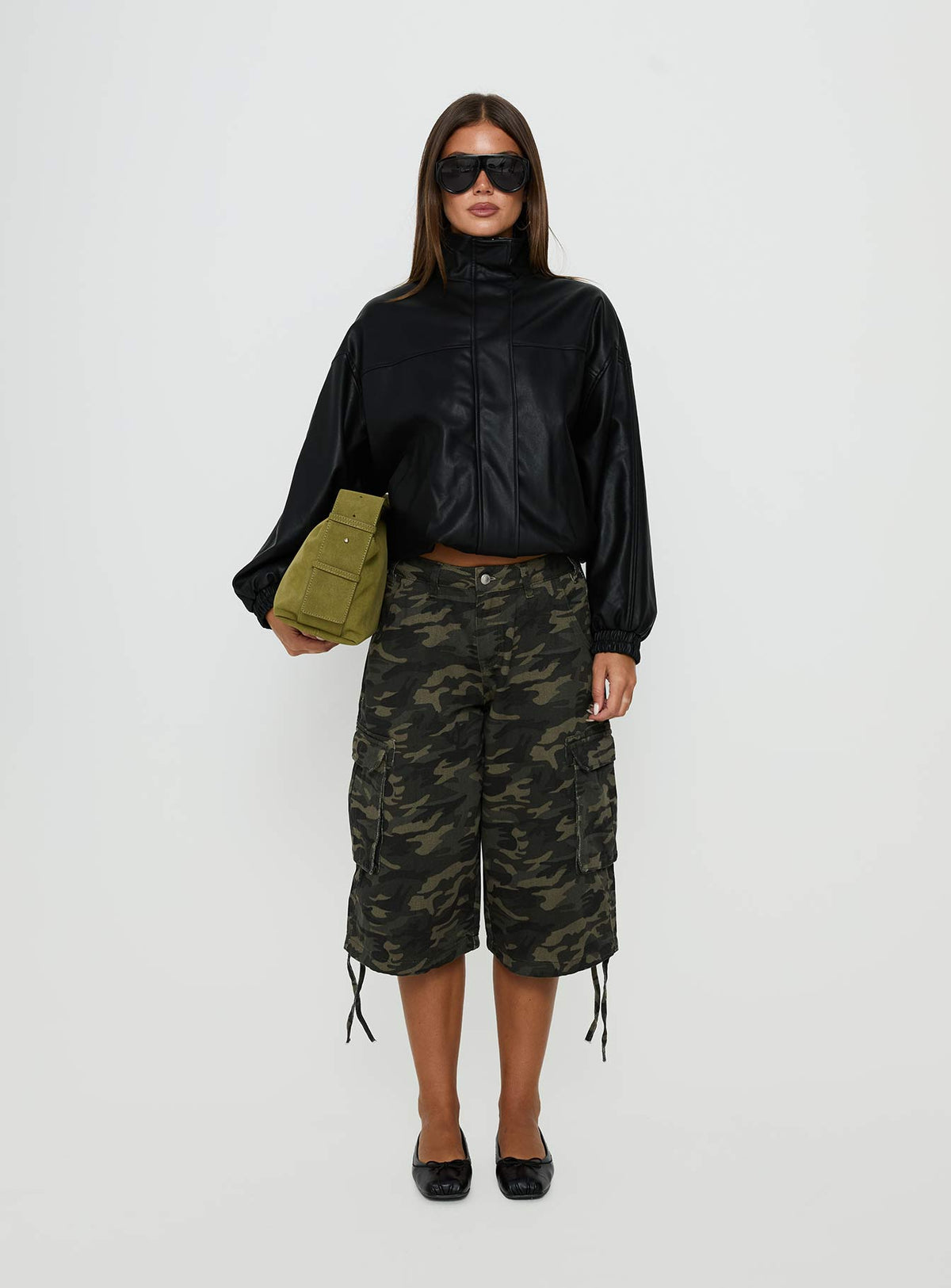 #NOVERA - Shorts Hudsen Camuflaje Largos Cargo II -