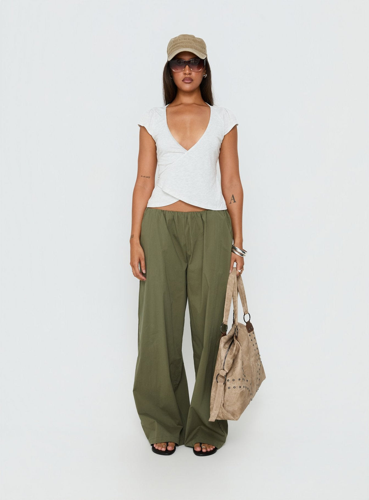 #NOVERA - Pantalón Lunea Caqui -