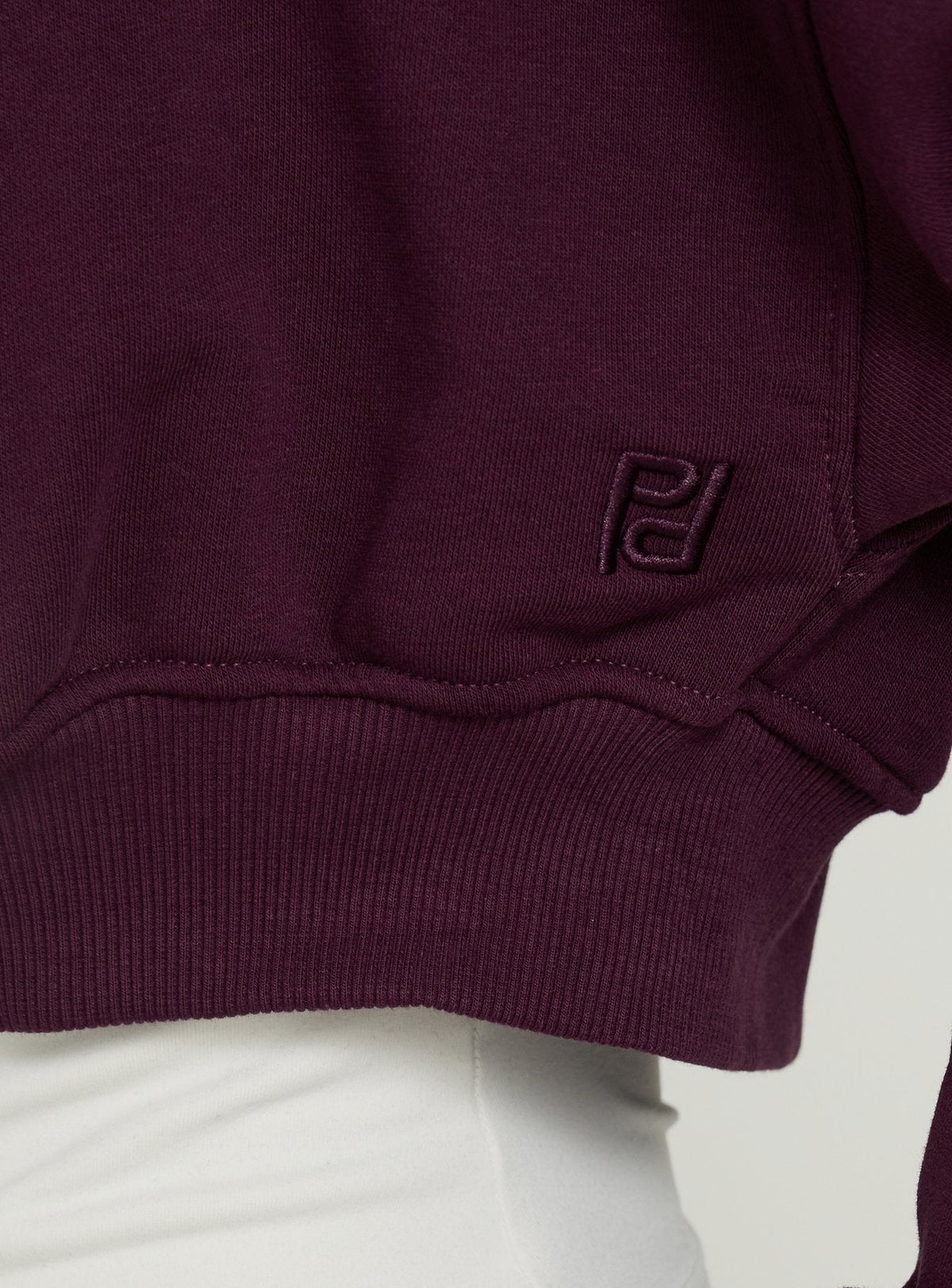 #NOVERA - Sudadera con Capucha Lanna Ciruela Polar con Cremallera -