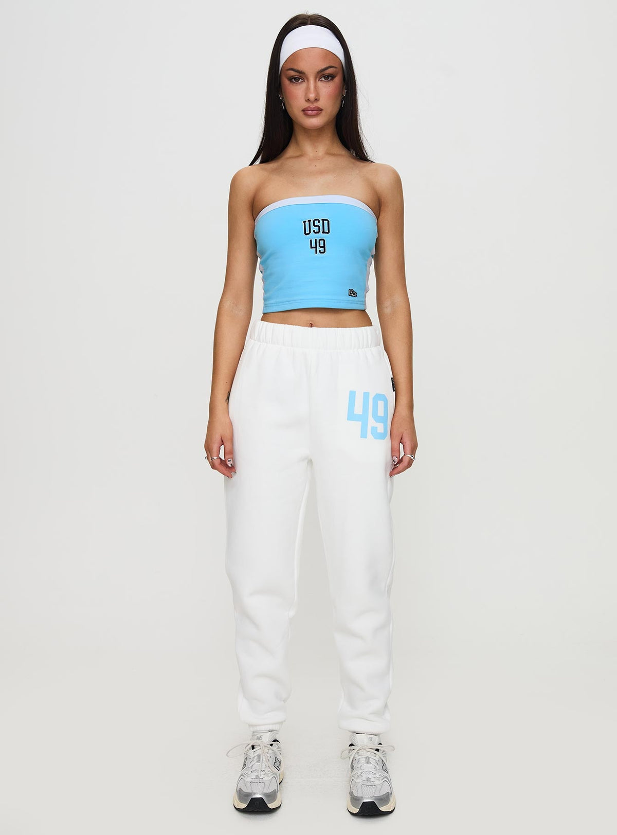 #NOVERA - Pantalón de Chándal Usd Blanco -