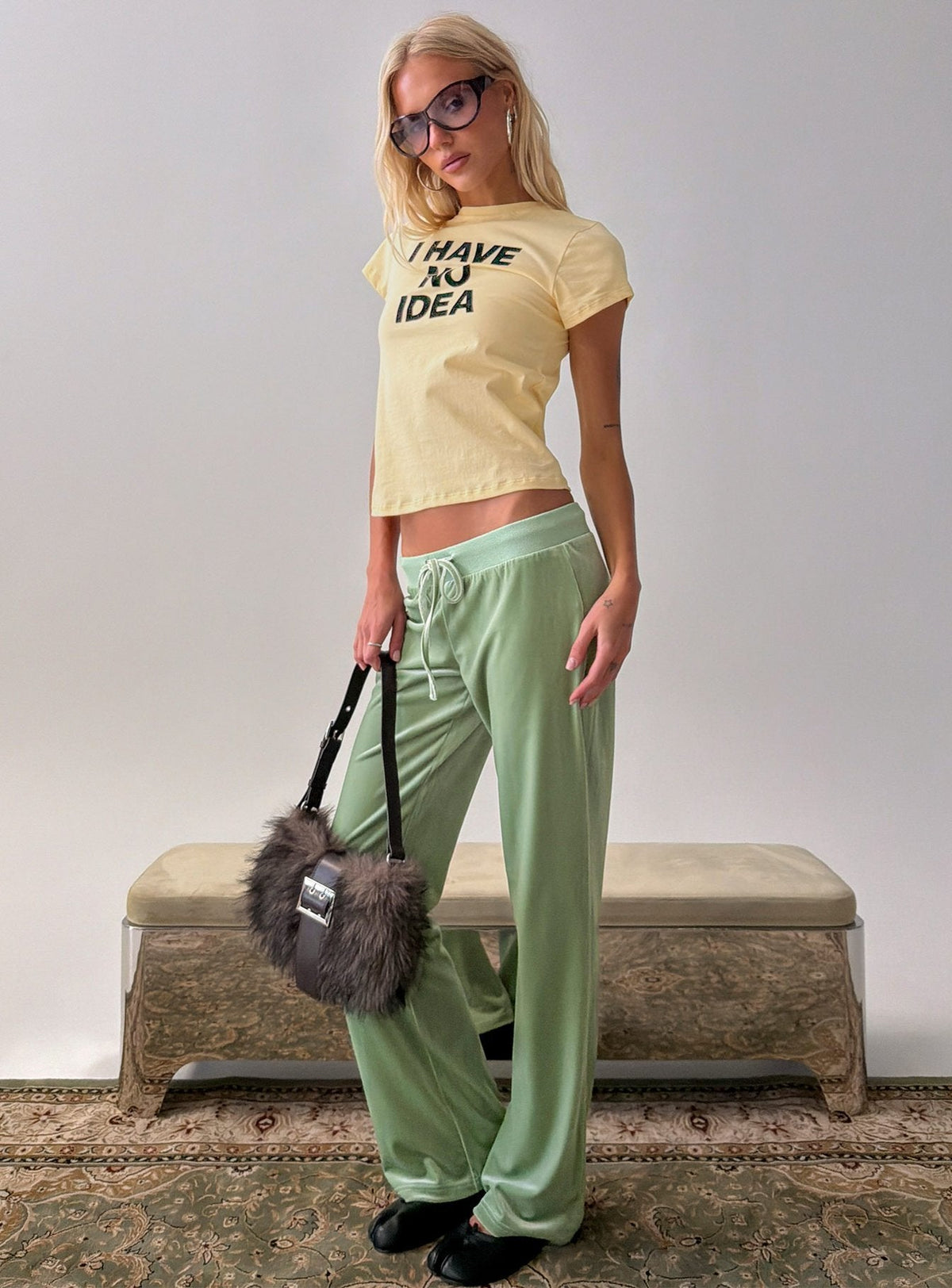 #NOVERA - Pantalón de Chándal Alba Salvia -