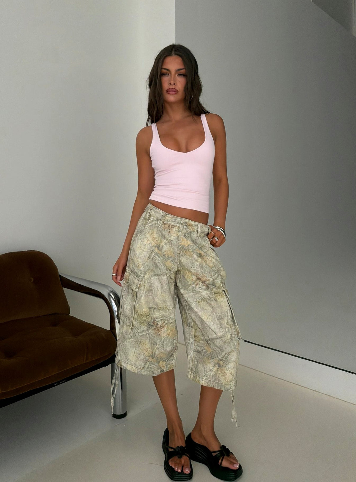 #NOVERA - Shorts Hudsen Camuflaje Largos Cargo -