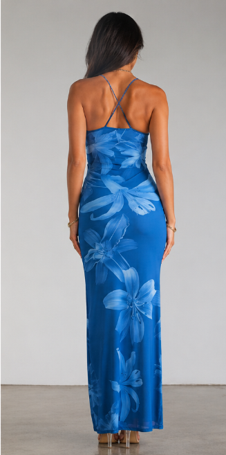 #NOVERA - Vestido Marina Azul -