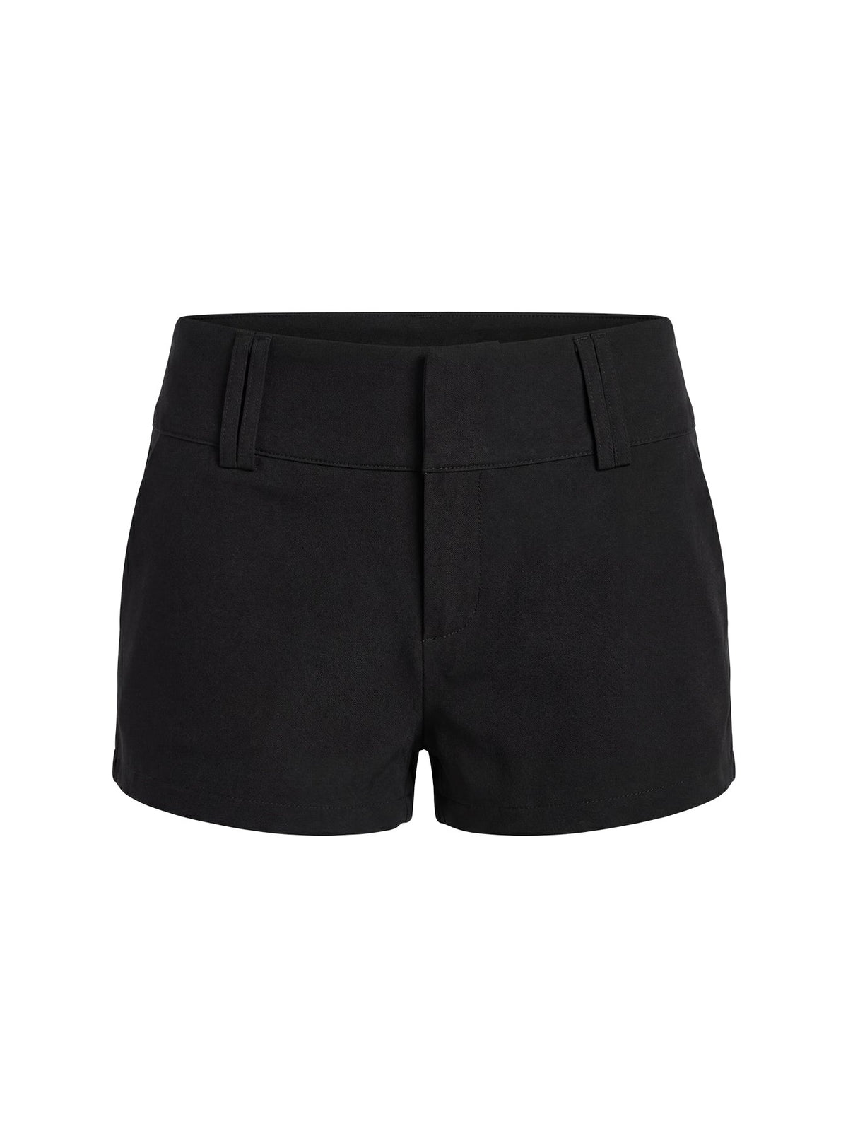 #NOVERA - Shorts Elvira Negros de Tiro Bajo -