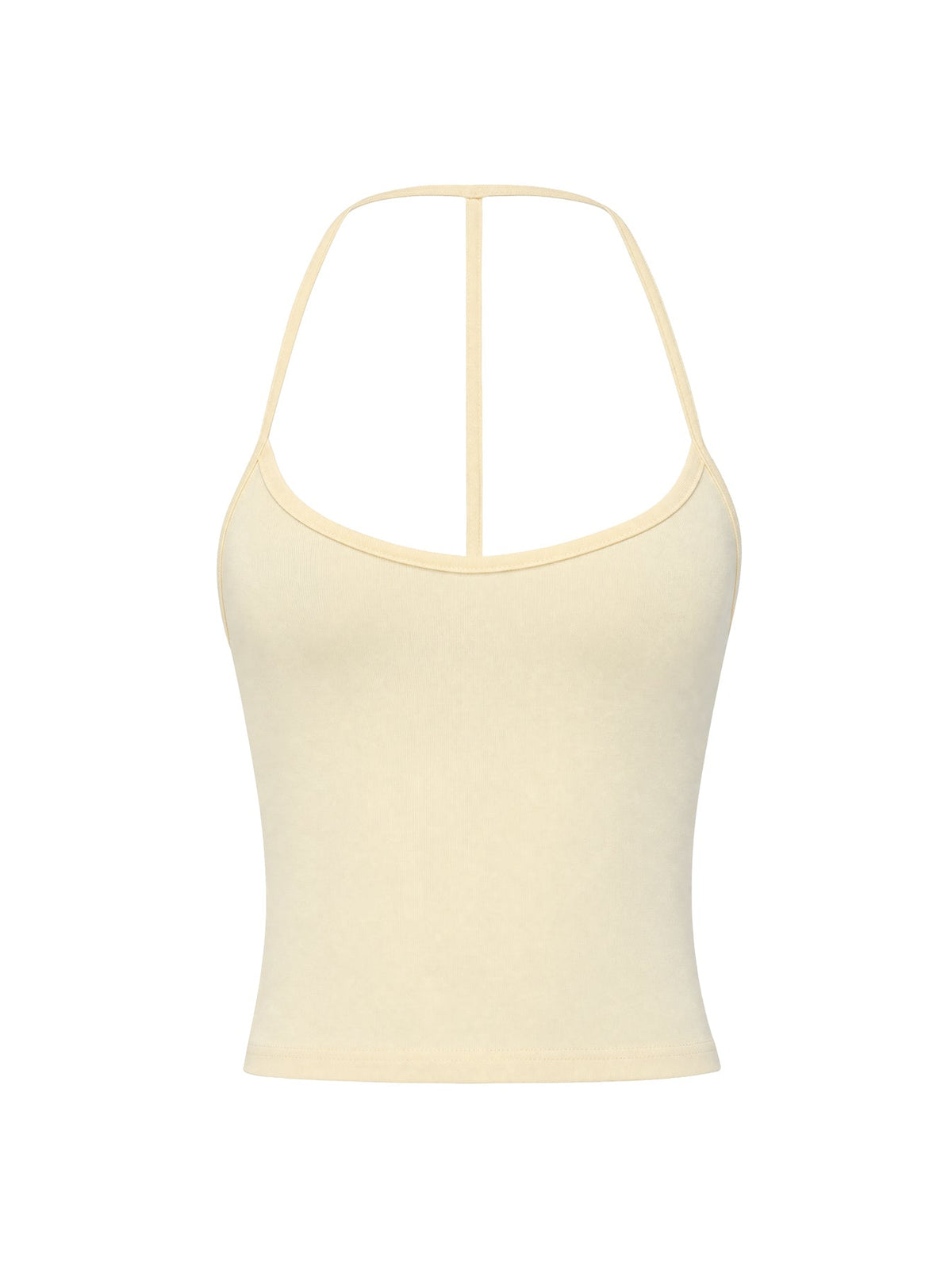 #NOVERA - Top Cecilly Amarillo Espalda Nadadora -