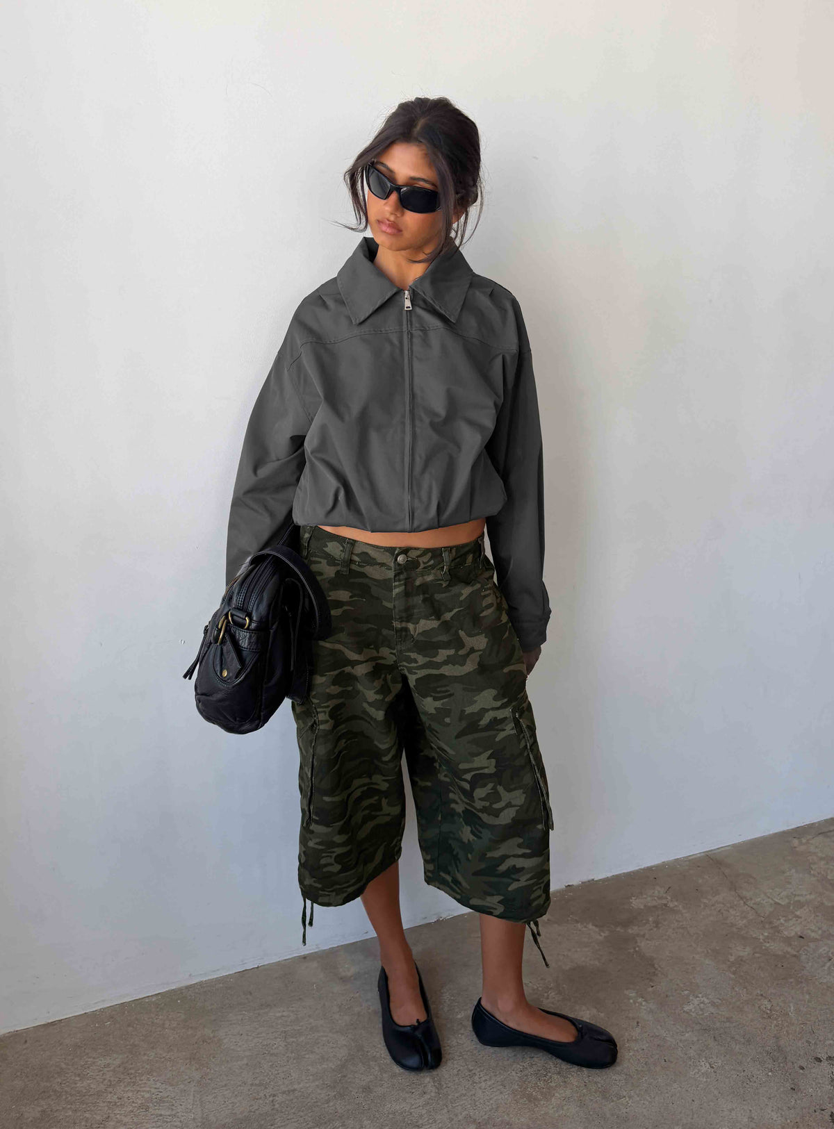 #NOVERA - Shorts Hudsen Camuflaje Largos Cargo II -