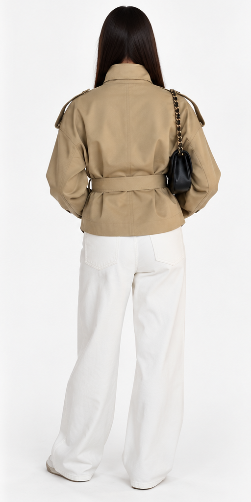 #NOVERA - Chaqueta Aura Beige -
