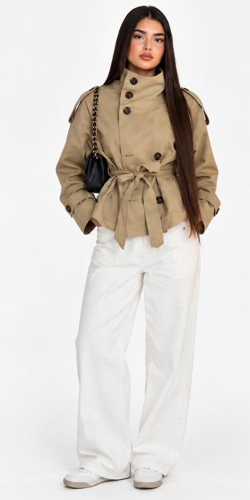 #NOVERA - Chaqueta Aura Beige -