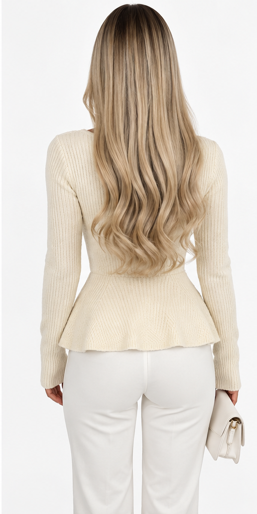 #NOVERA - Jersey Peplum Elegance -