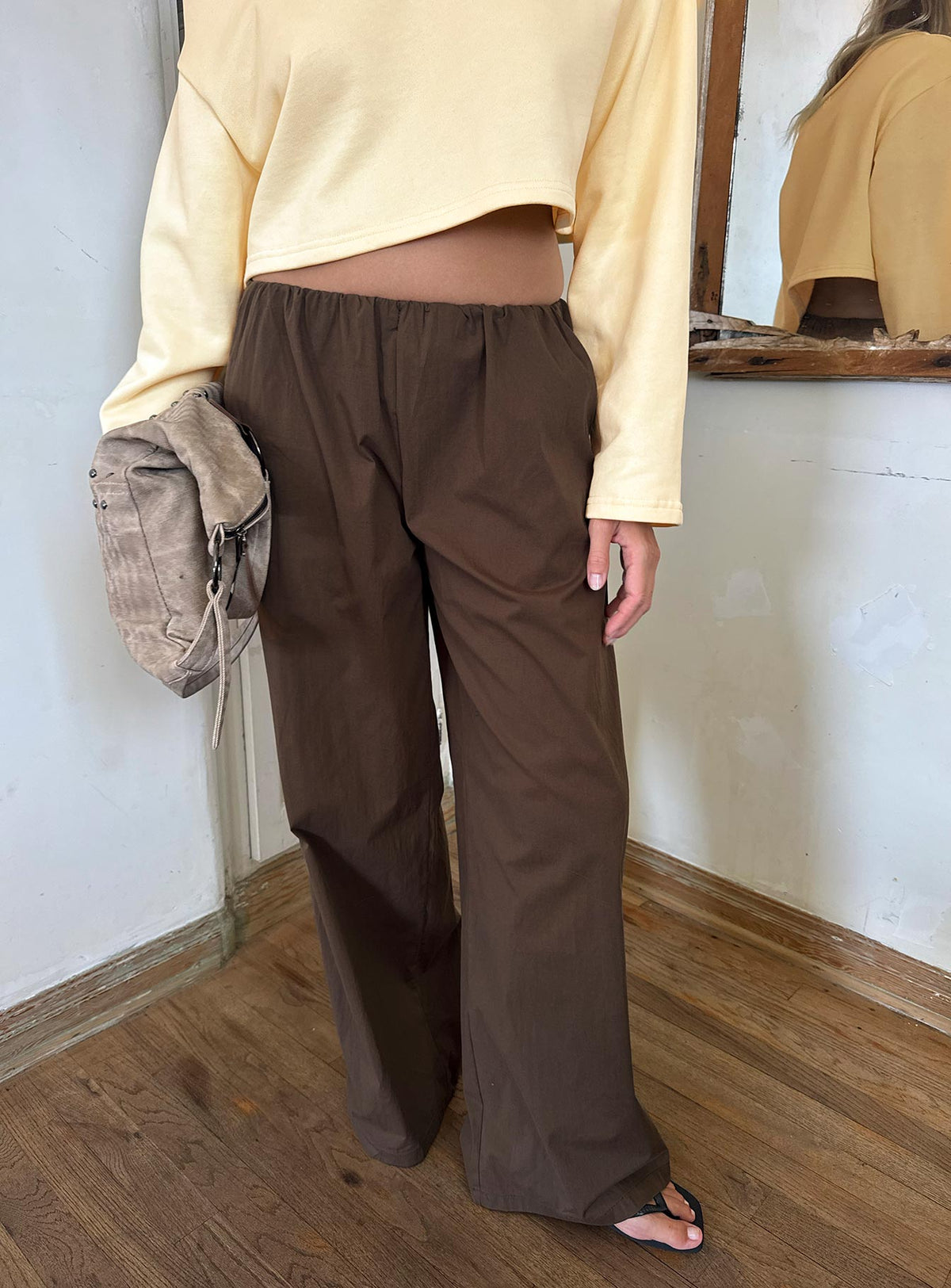 #NOVERA - Pantalón Lunea Marrón -
