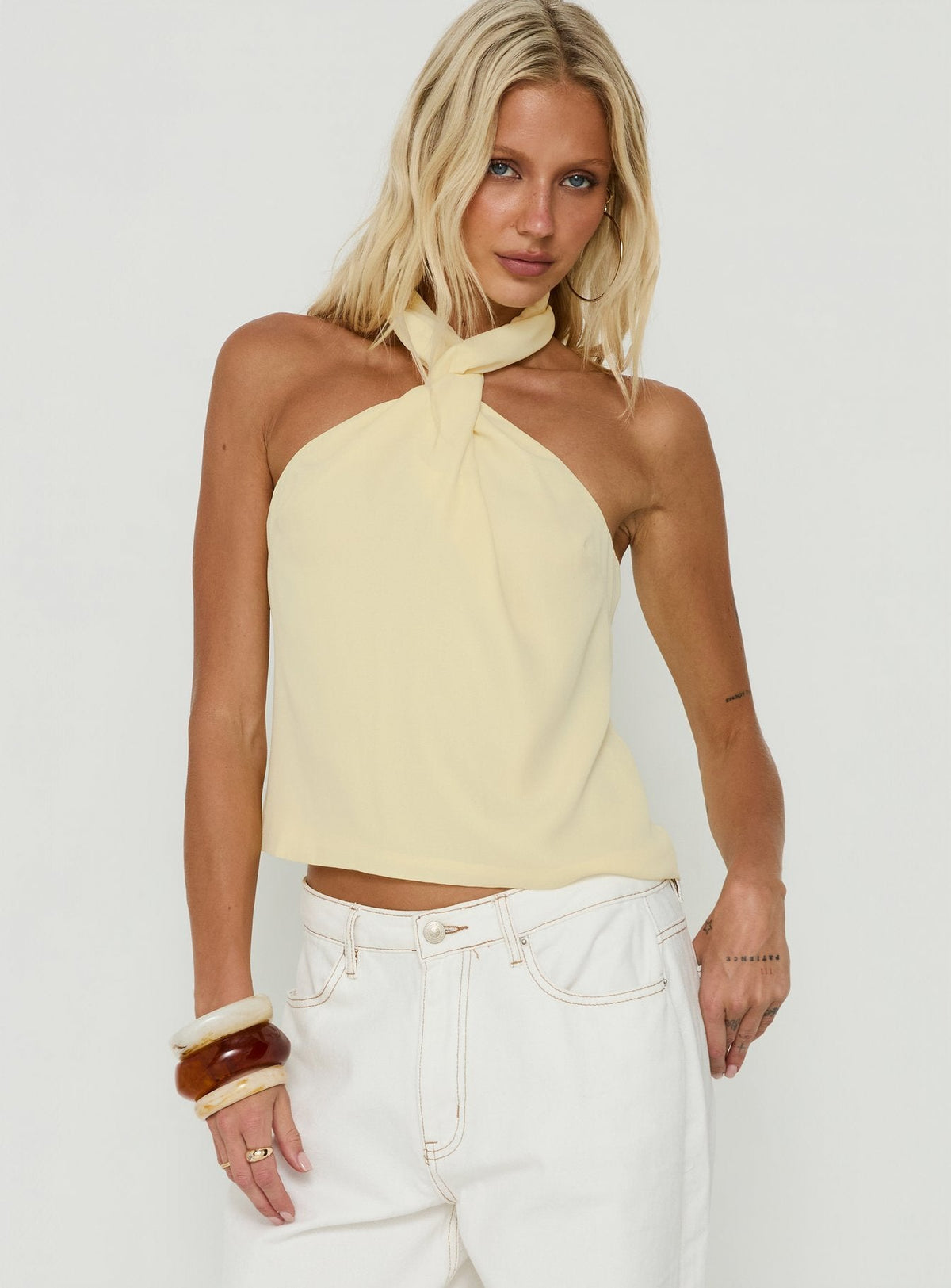 #NOVERA - Top Adalynne Amarillo -