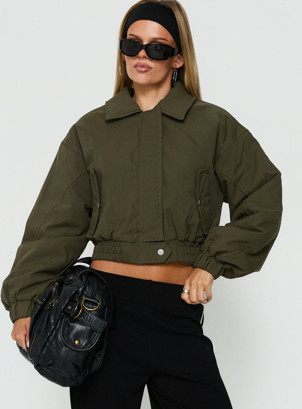 #NOVERA - Chaqueta Bomber Outtake Caqui -