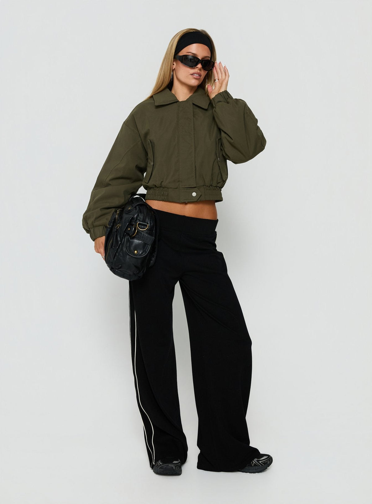 #NOVERA - Chaqueta Bomber Outtake Caqui -