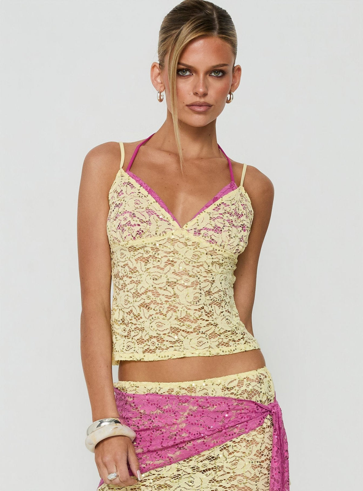 #NOVERA - Top Calya Lima y Rosa de Capas -