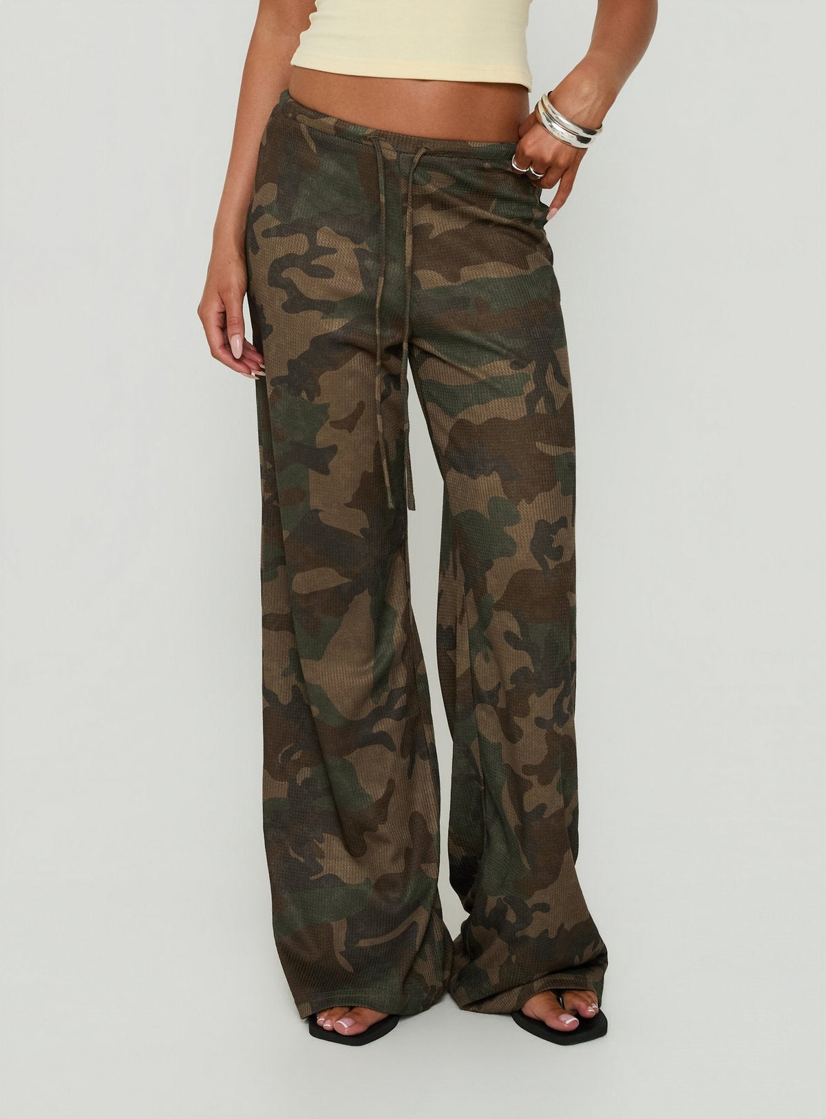 #NOVERA - Pantalón Seylah Camuflaje de Gofre -