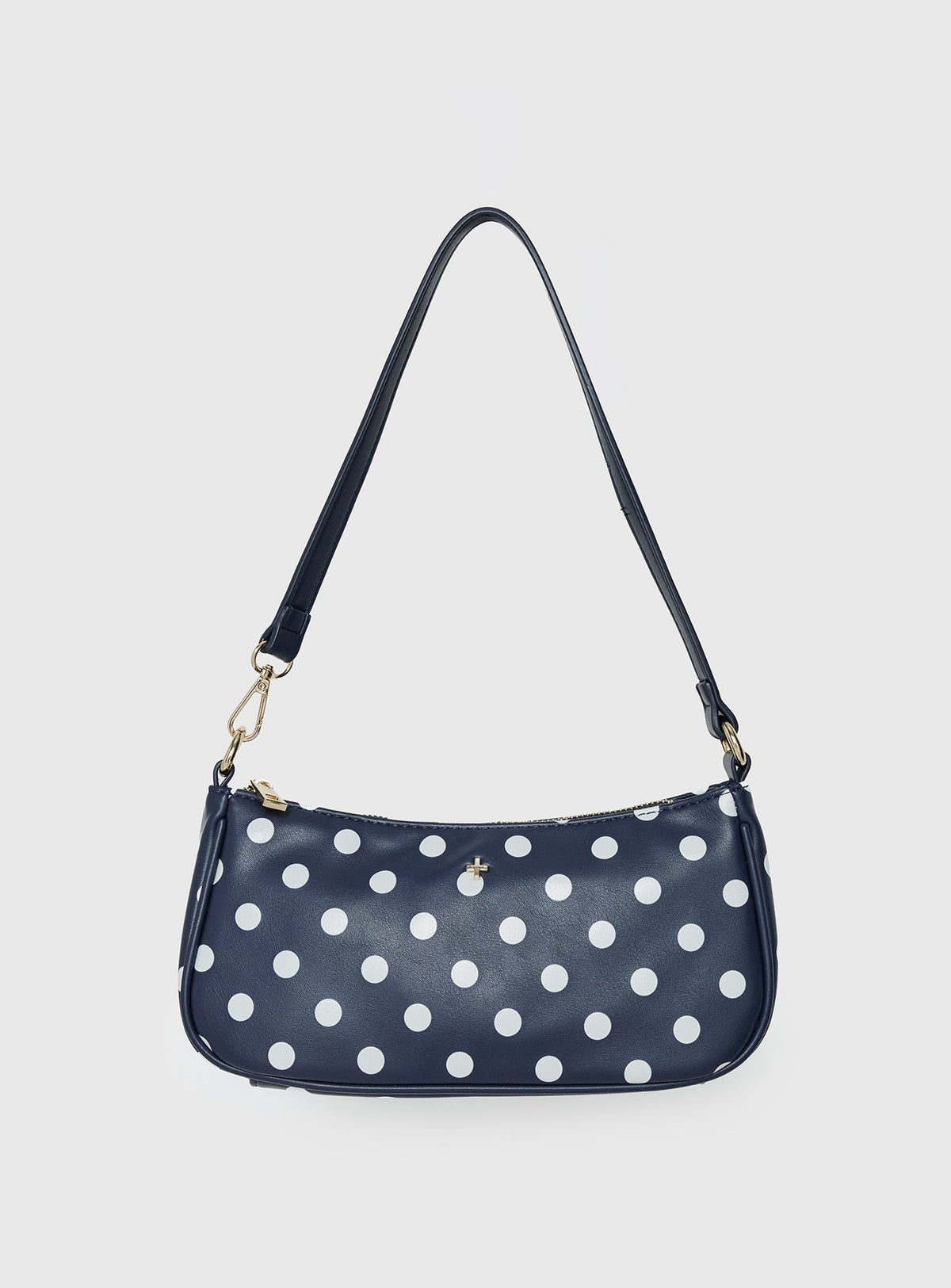 #NOVERA - Bolso Peta Piper Azul Marino de Lunares -
