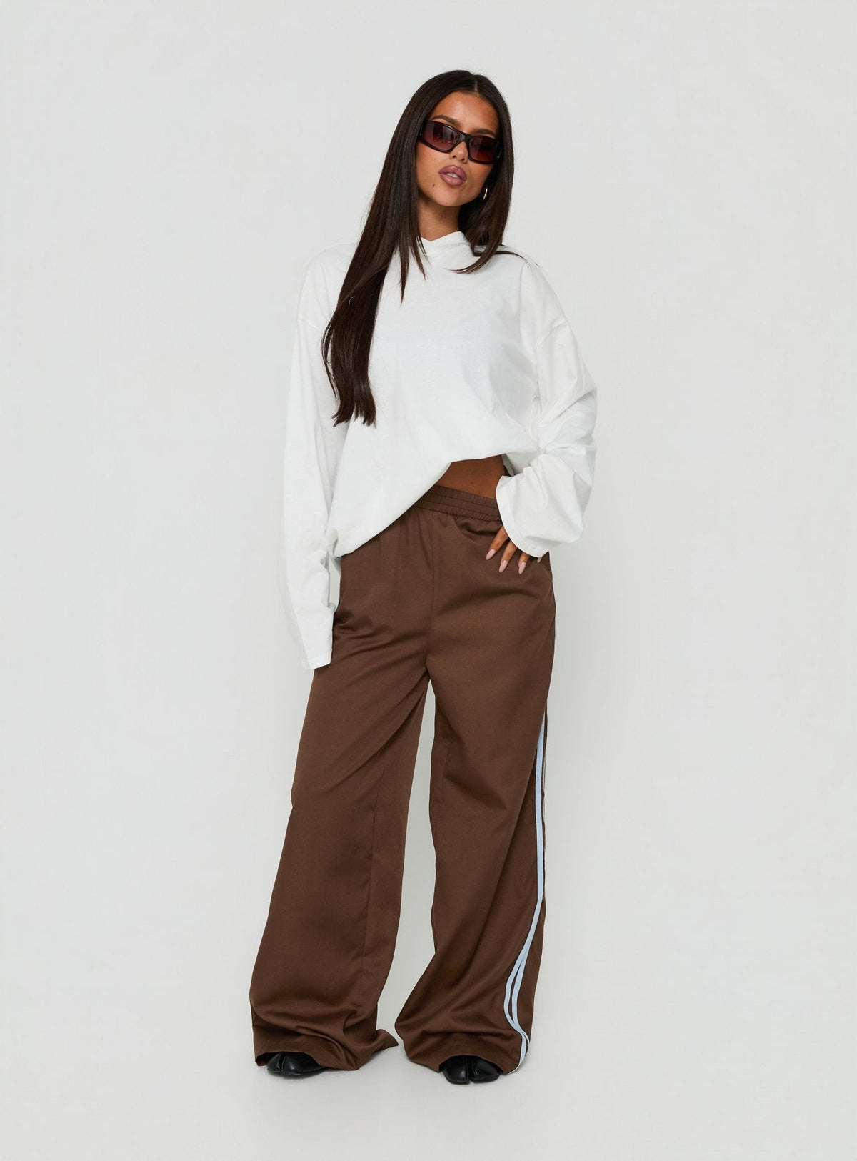 #NOVERA - Pantalón de Chándal Asturias Marrón y Azul -