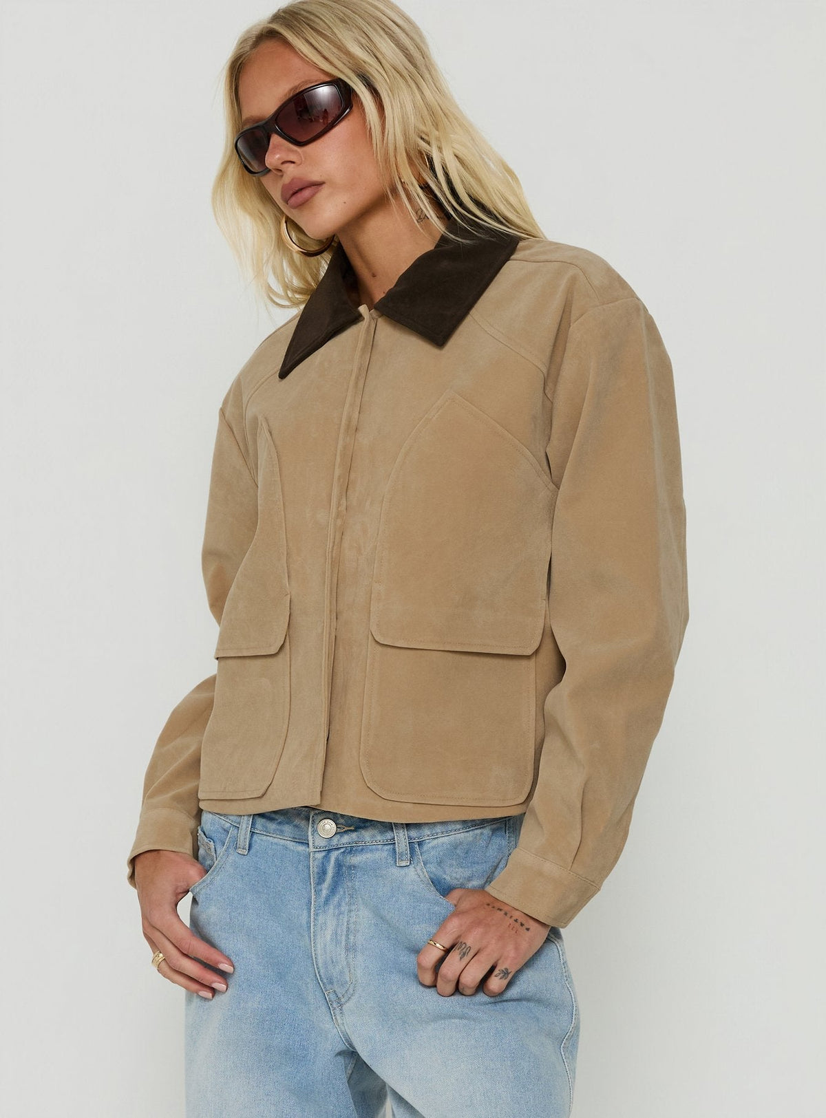 #NOVERA - Chaqueta Goldee Workwear Camel -