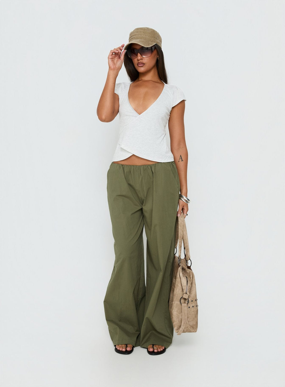 #NOVERA - Pantalón Lunea Caqui -