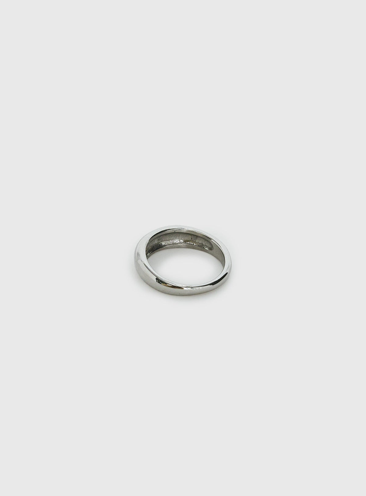#NOVERA - Anillo Karensa Plateado de Acero Inoxidable -