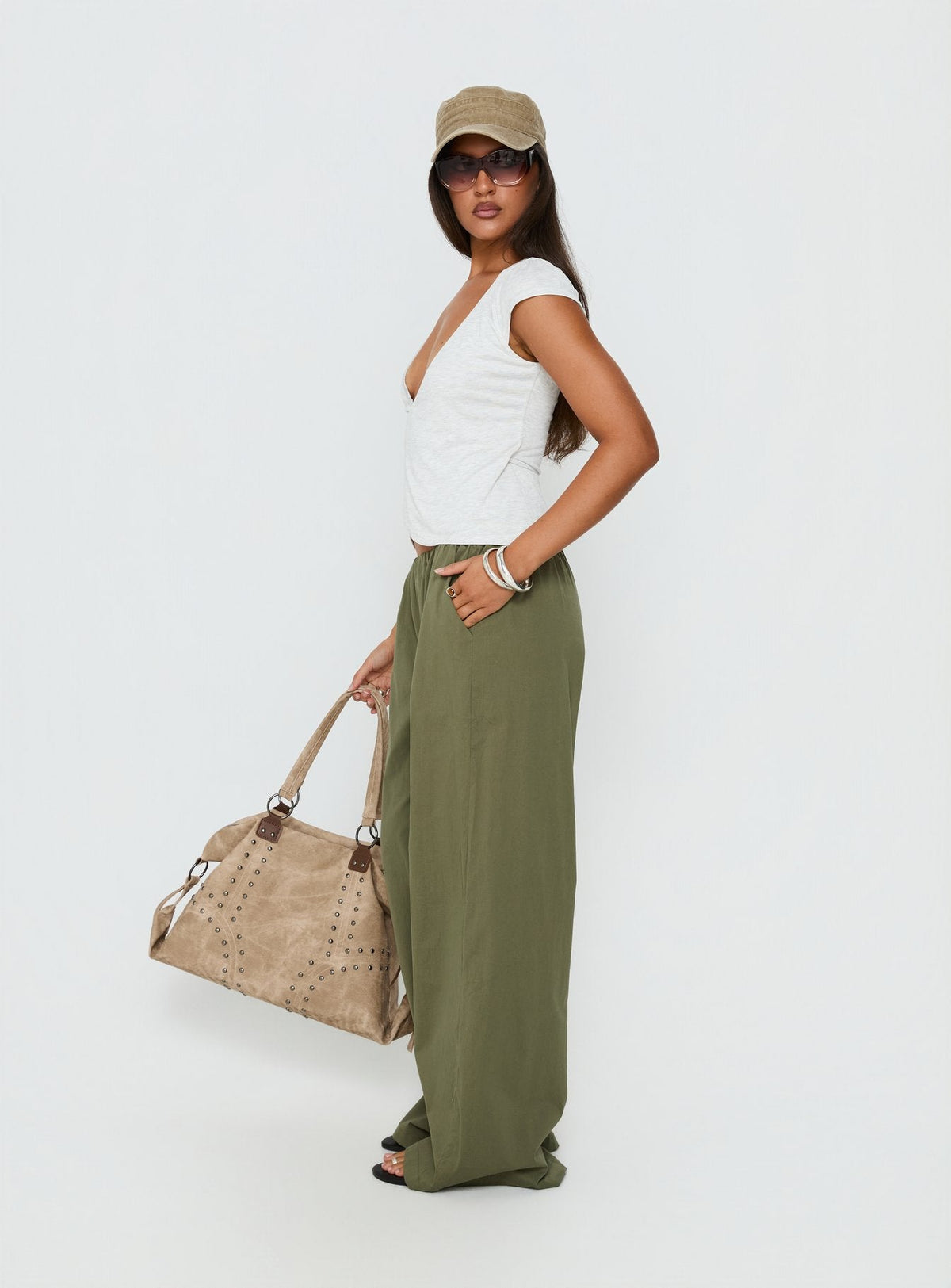 #NOVERA - Pantalón Lunea Caqui -