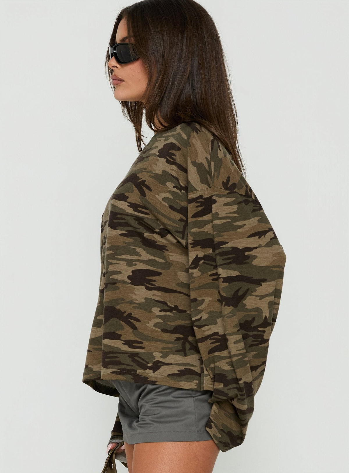 #NOVERA - Top Diana Camuflaje de Manga Larga -