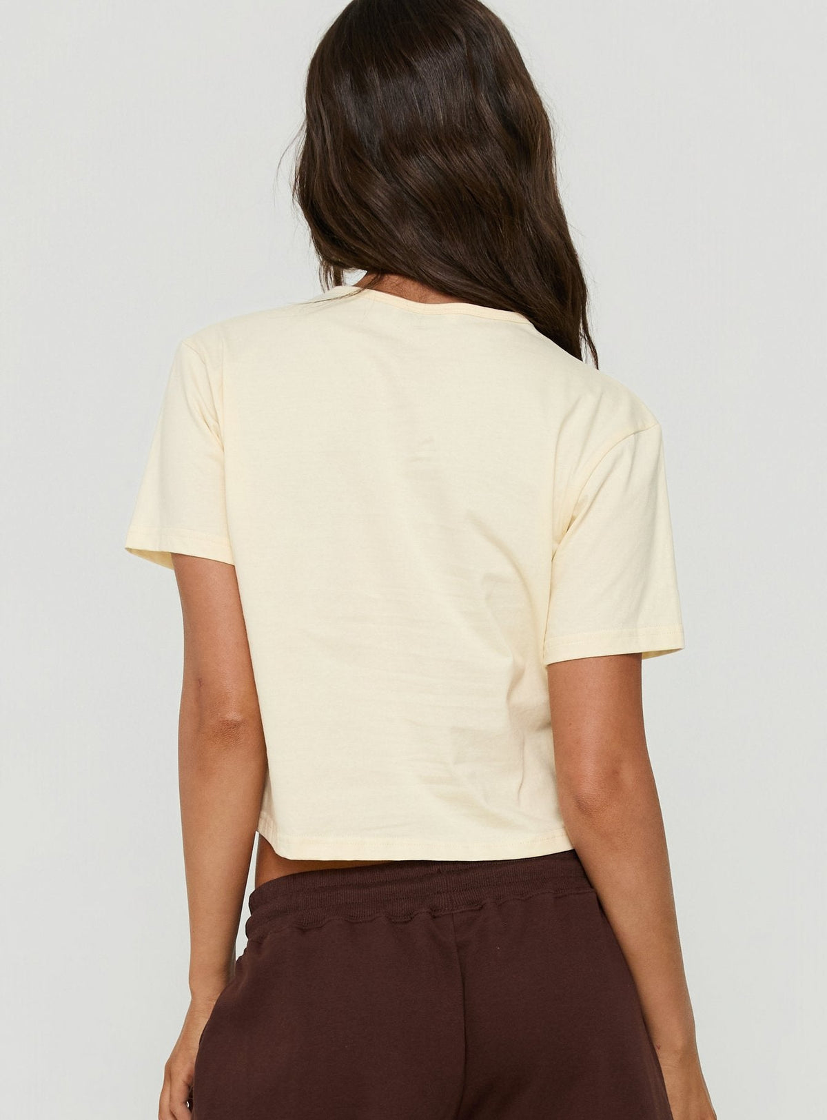 #NOVERA - Camiseta Dealia Amarilla Holgada -