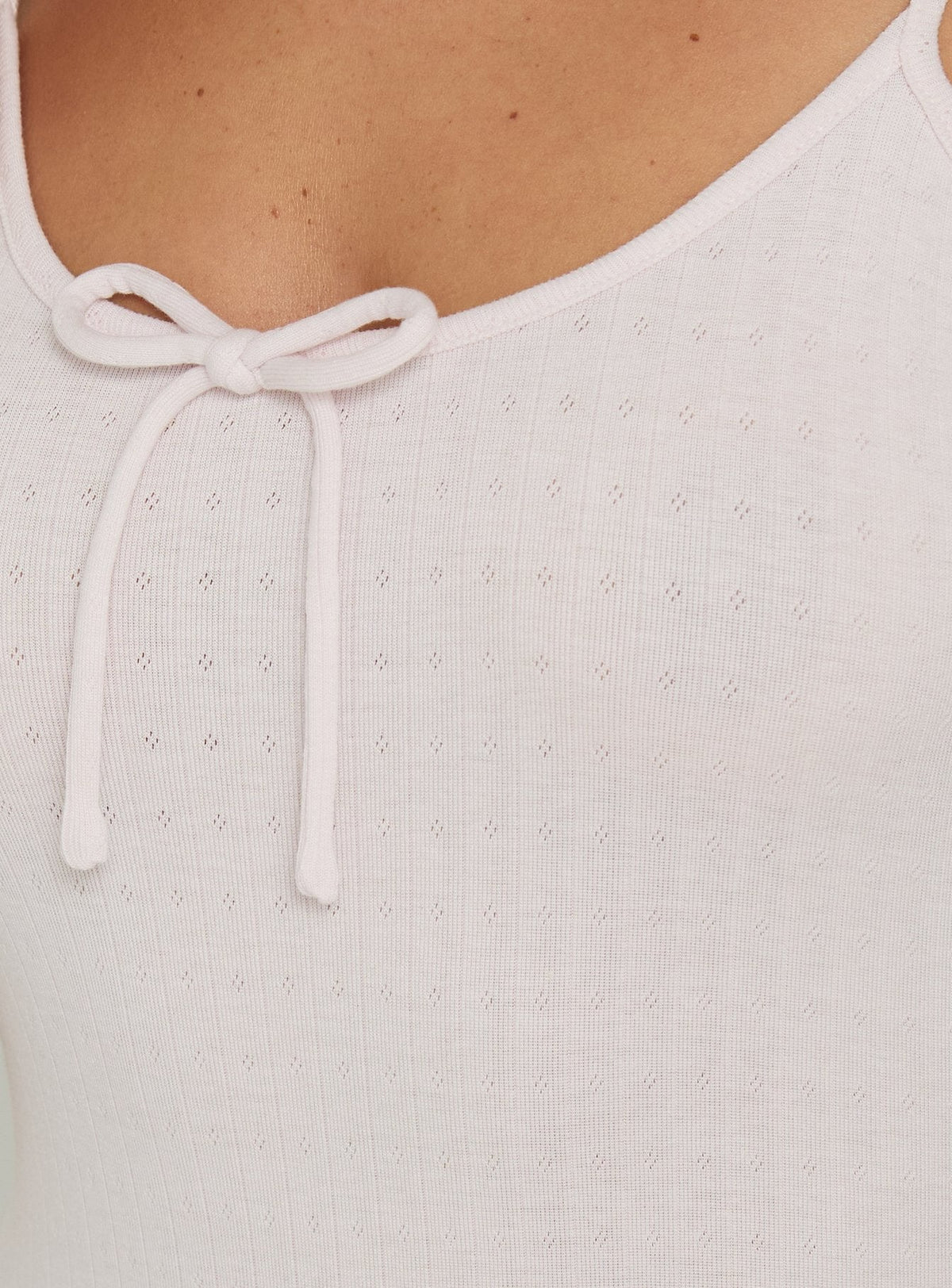 #NOVERA - Mono Corto Vespra Rosa Pastel con Volantes -