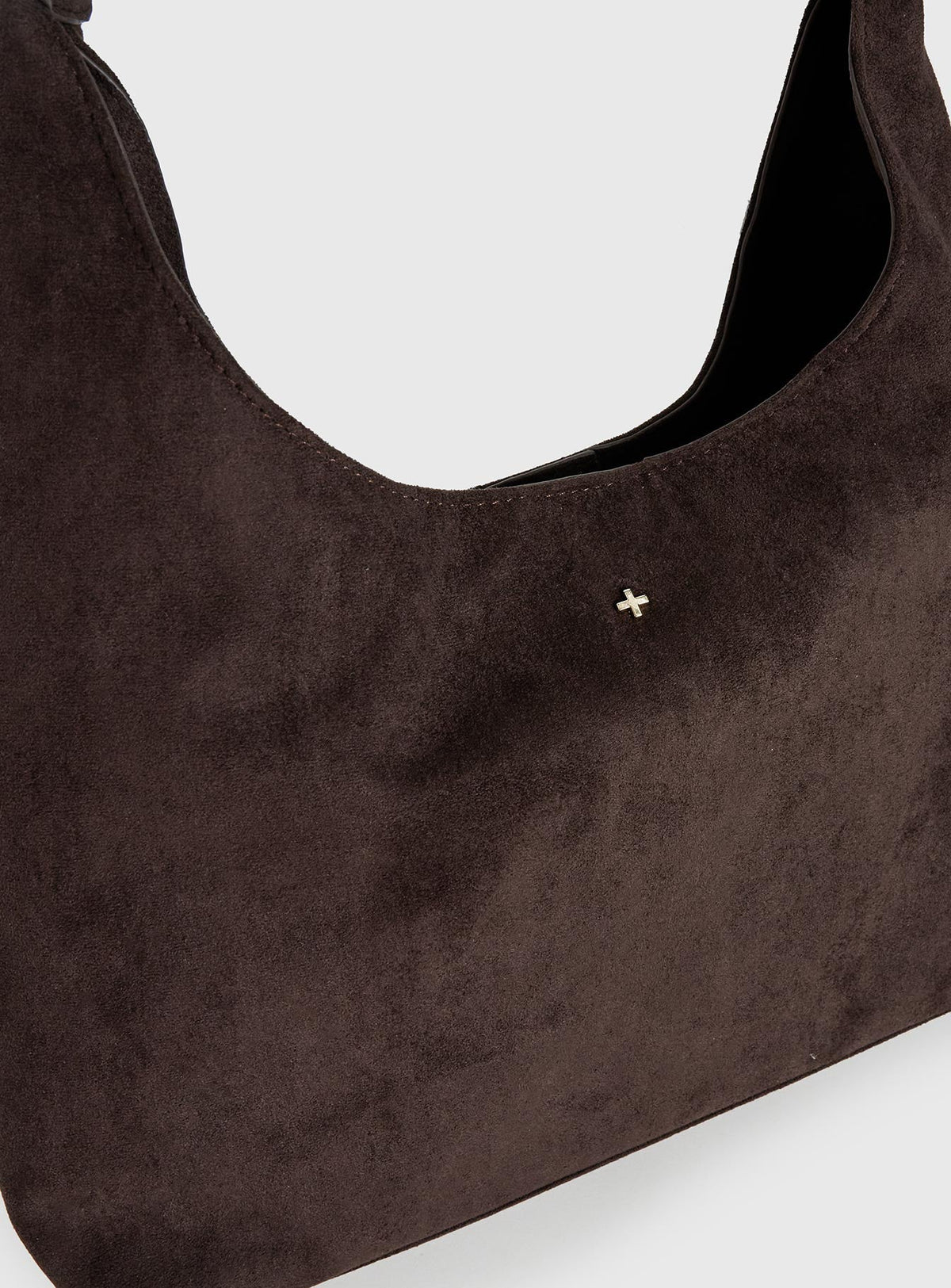 #NOVERA - Bolso Peta Jami Chocolate de Ante Sintético -