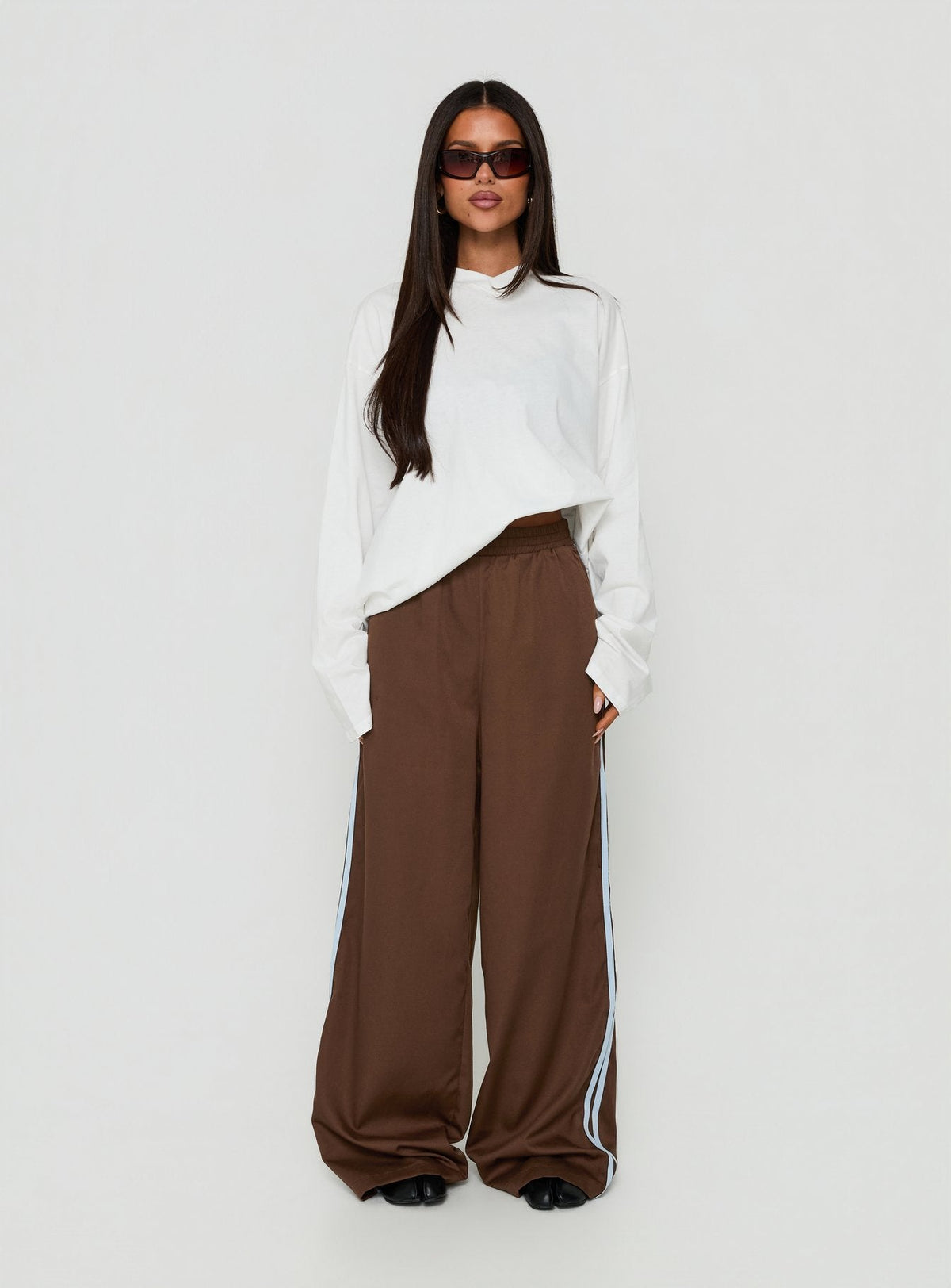 #NOVERA - Pantalón de Chándal Asturias Marrón y Azul -