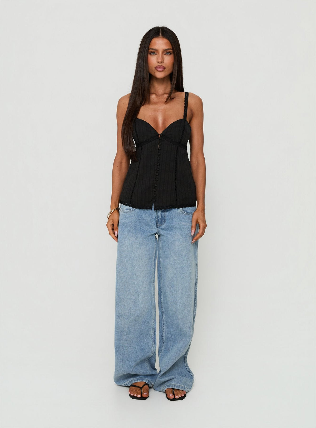 #NOVERA - Top Selena Negro -
