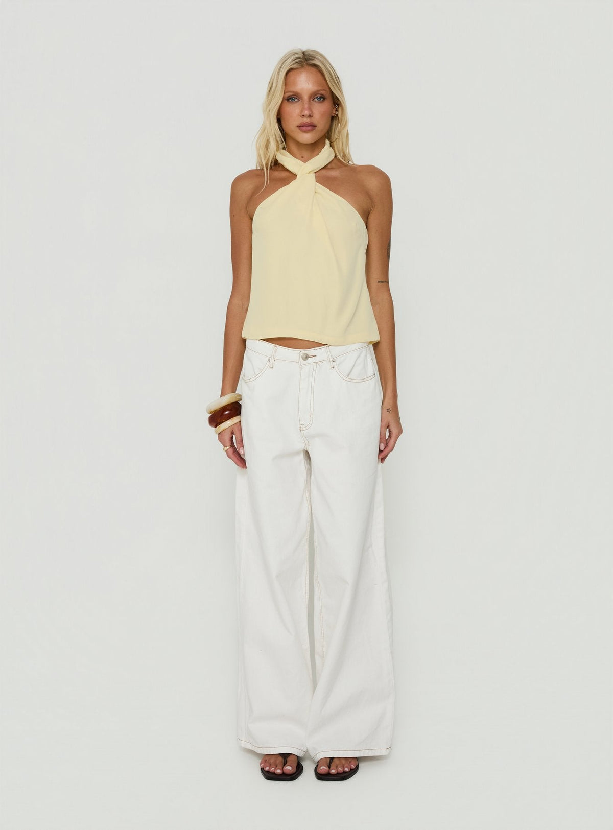 #NOVERA - Top Adalynne Amarillo -