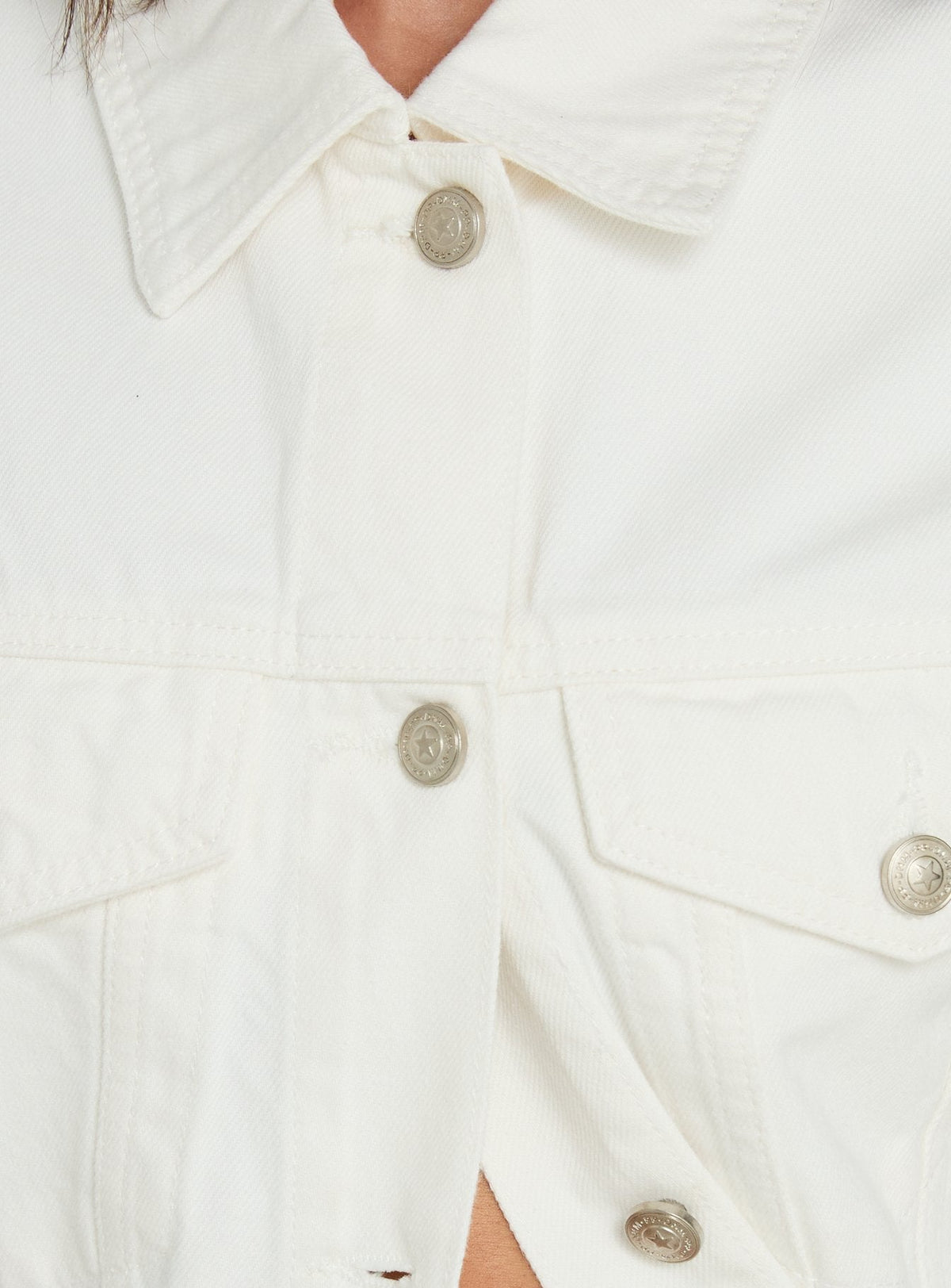 #NOVERA - Chaqueta Carla Blanca Oversize Denim -