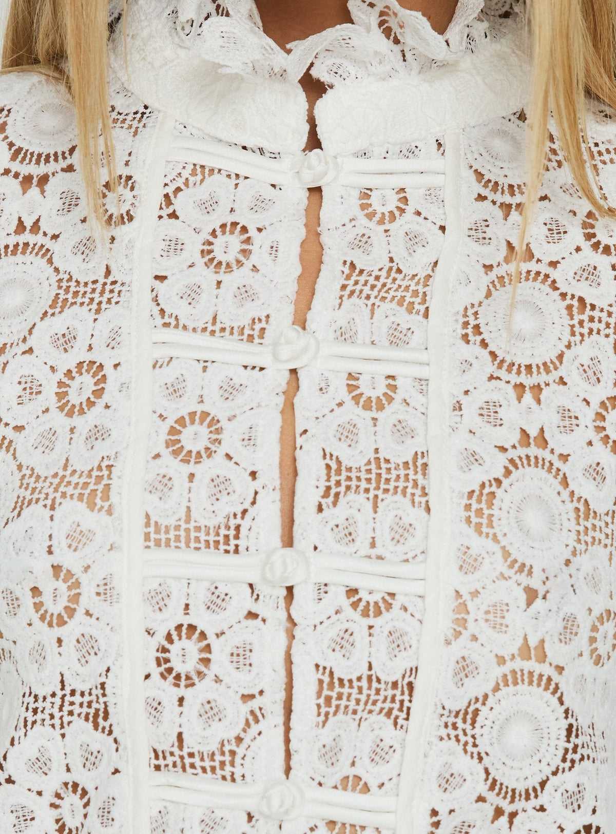 #NOVERA - Blusa Almería Porcelana -
