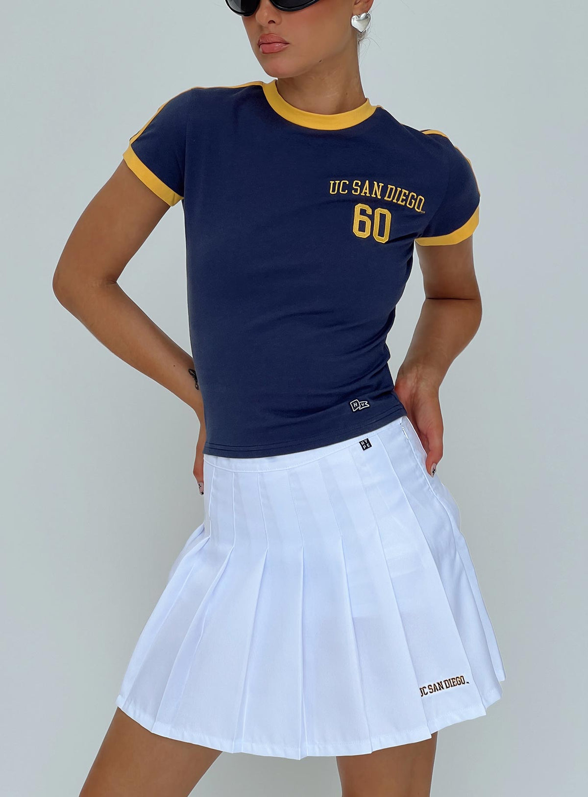 #NOVERA - Falda Pantalón Begur Blanca -