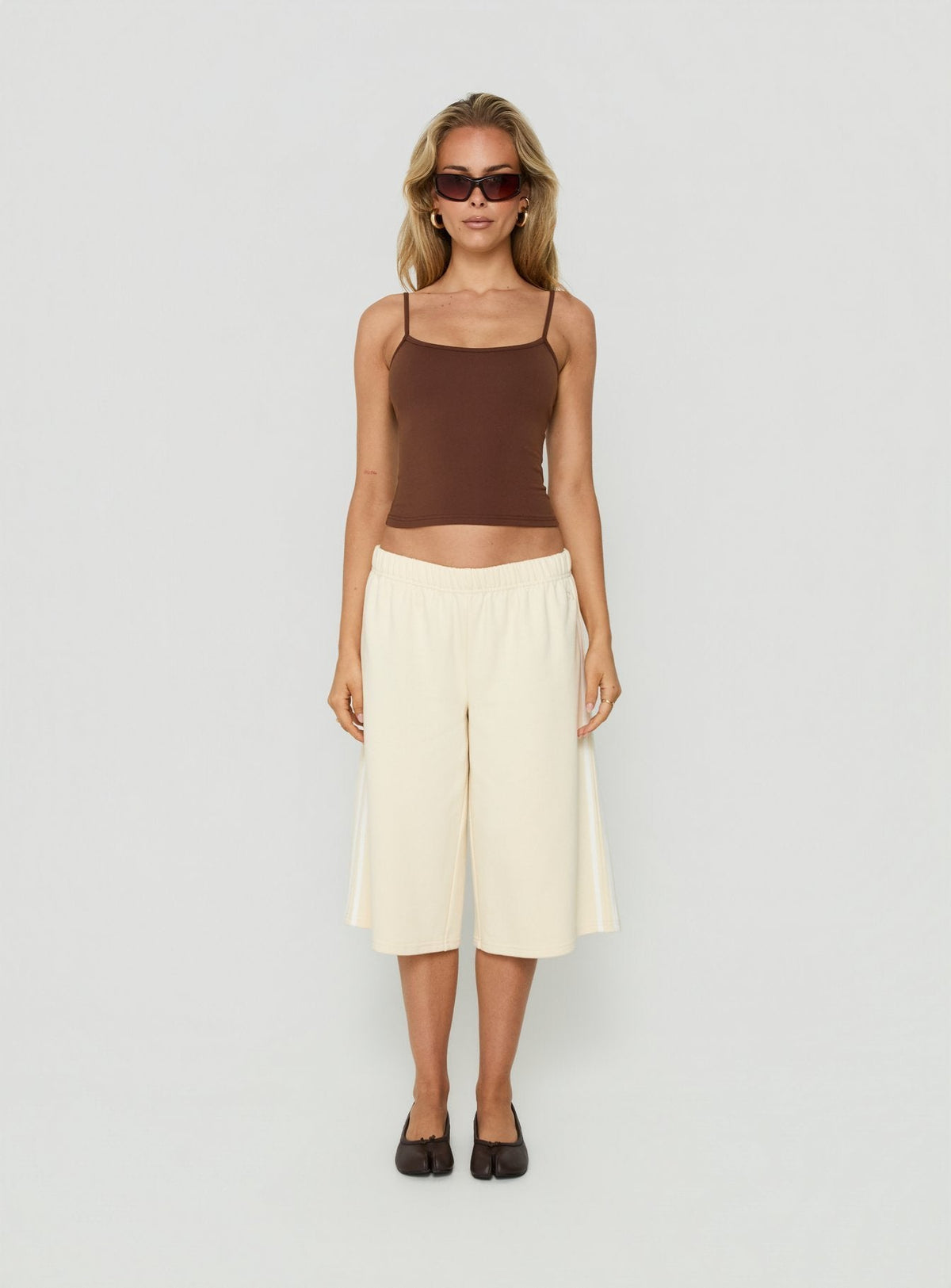 #NOVERA - Shorts Sayllor Crema Largos -