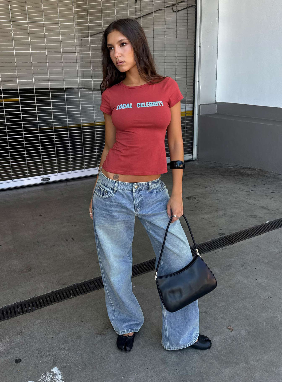 #NOVERA - Vaqueros Ellanor Azul Lavado Medio de Tiro Bajo Denim -