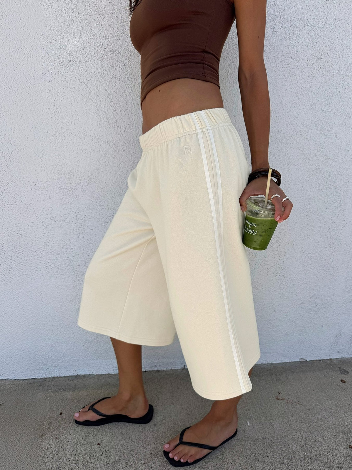 #NOVERA - Shorts Sayllor Crema Largos -