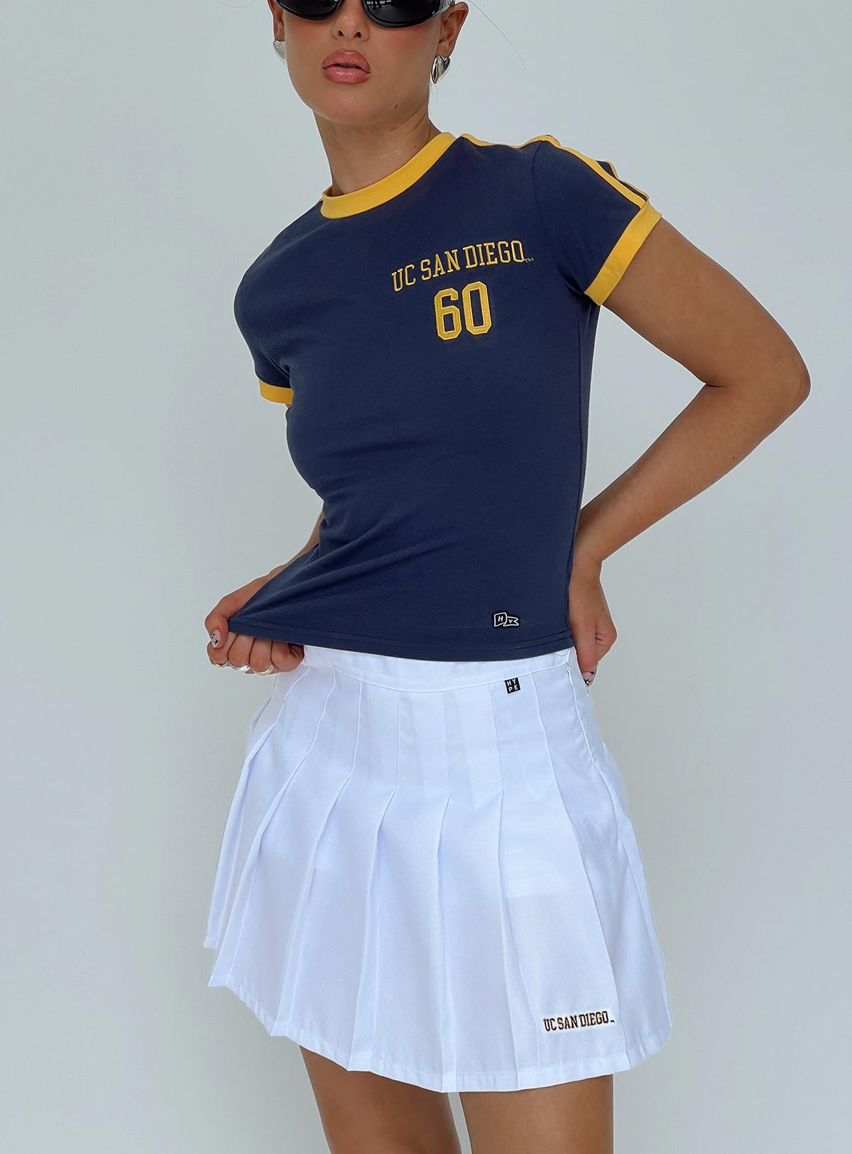 #NOVERA - Falda Pantalón Begur Blanca -