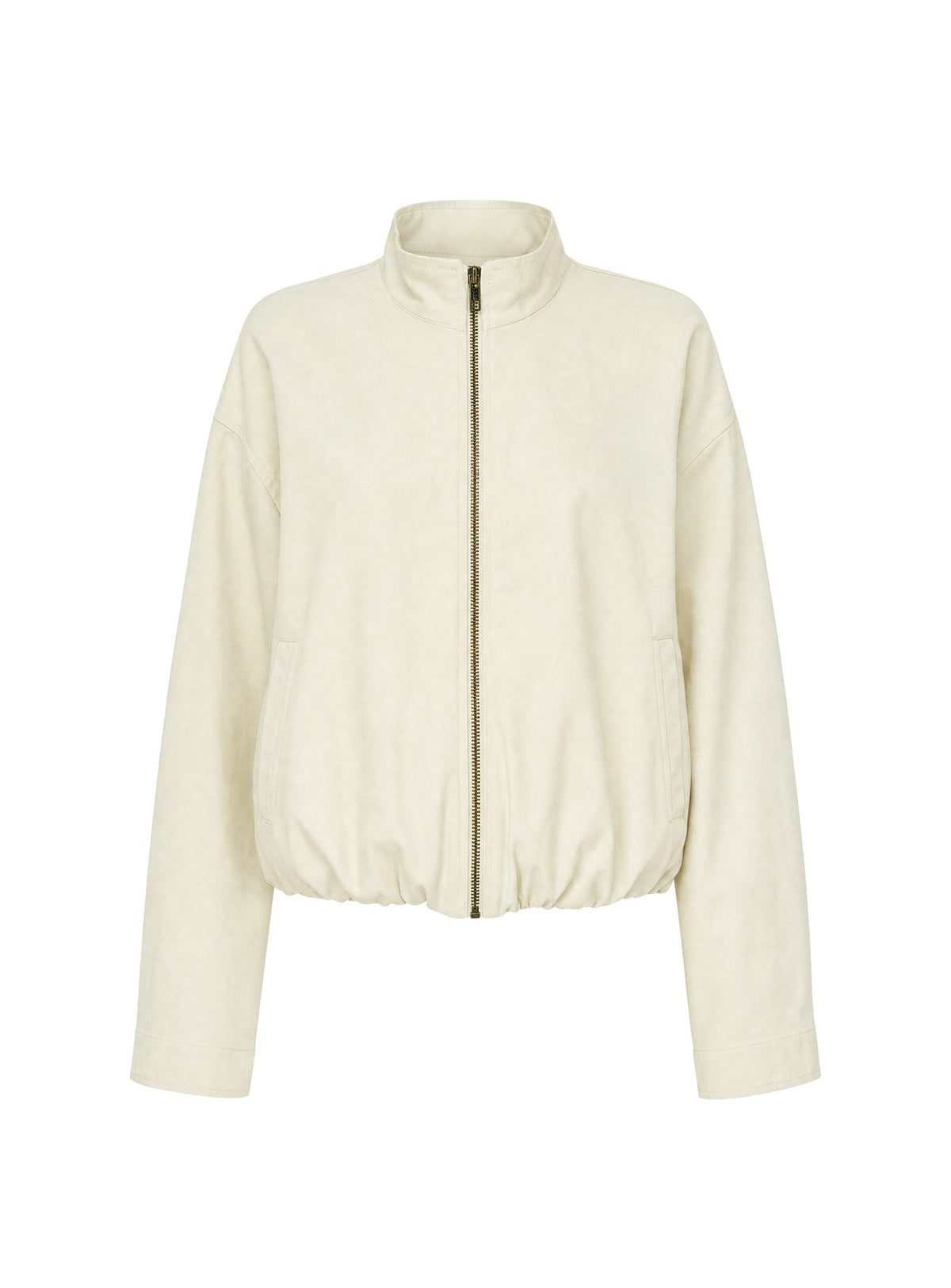 #NOVERA - Chaqueta Bomber Chayden Crema Crop -